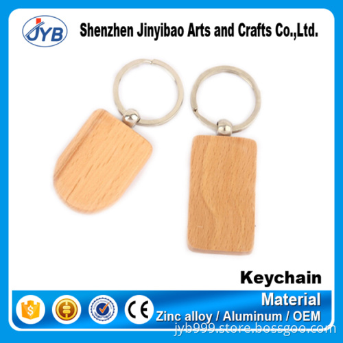 hot sale new design custom wooden keychain